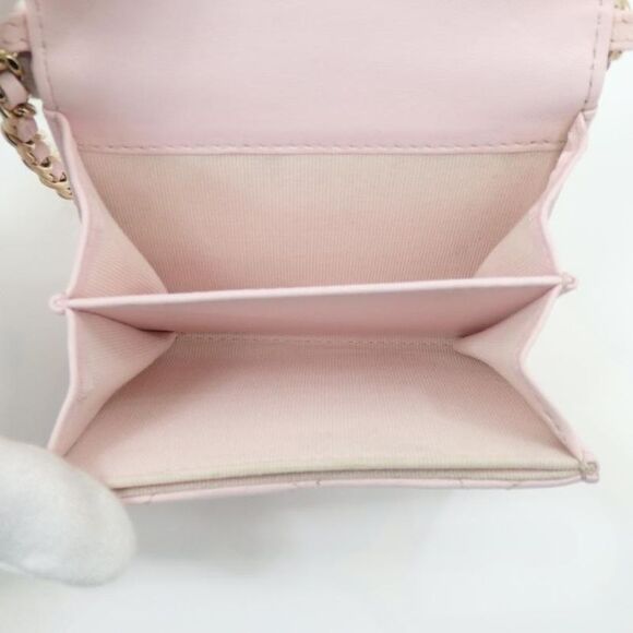 Chanel Mini Matelasse Pearl Chain Wallet - Picture 8 of 10